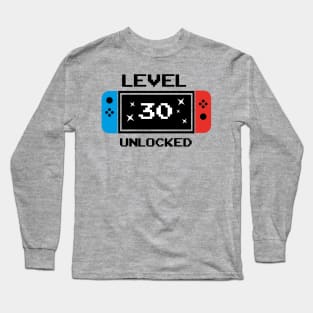 Level 30 unlocked Long Sleeve T-Shirt